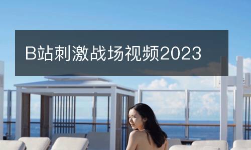 B站刺激戰場視頻2023